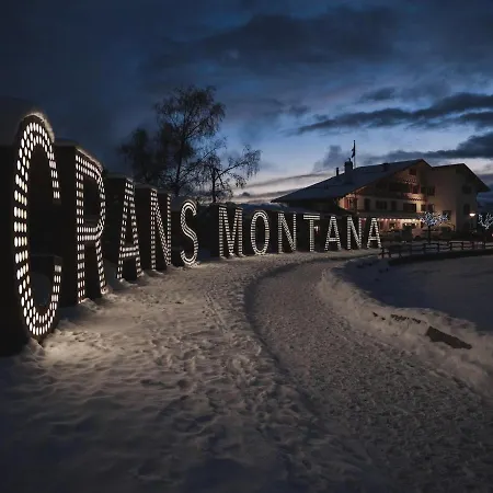 Ferienwohnung Au Bon Coeur L Golf 5Min L Vue L 4 Pers Crans-Montana Exterior foto