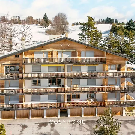 Ferienwohnung Au Bon Coeur L Golf 5Min L Vue L 4 Pers Crans-Montana Exterior foto